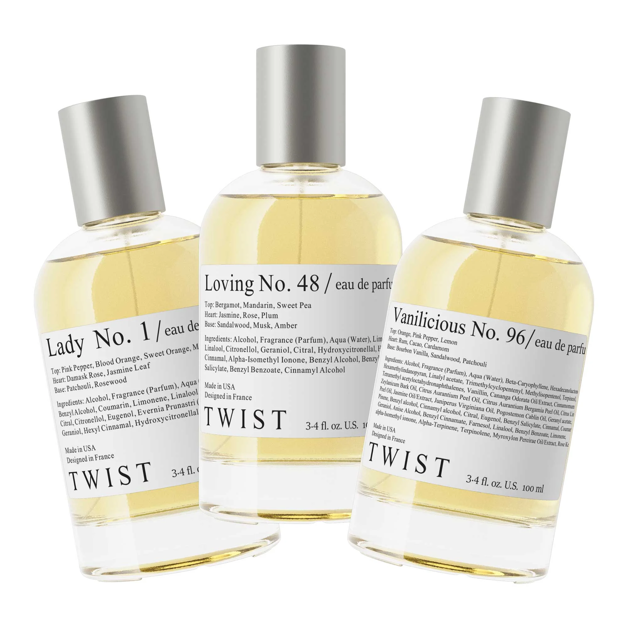 Iconic Sophistication, Unmistakable Allure 3x100ml
